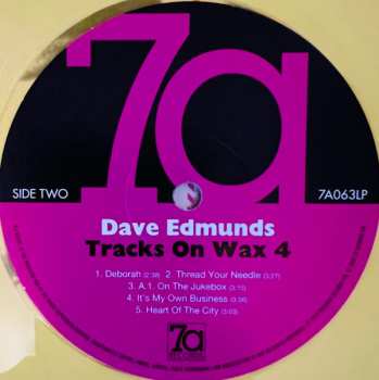 LP Dave Edmunds: Trax On Wax 4 CLR