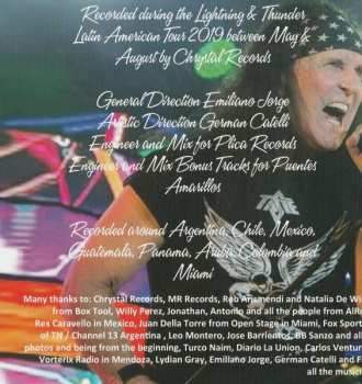 CD Dave Evans: Lightning & Thunder: Live Latin American Tour 2019