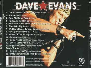 CD Dave Evans: Lightning & Thunder: Live Latin American Tour 2019