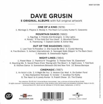 5CD/Dobozkészlet Dave Grusin: 5 Original Albums