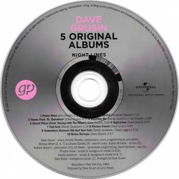 5CD/Dobozkészlet Dave Grusin: 5 Original Albums