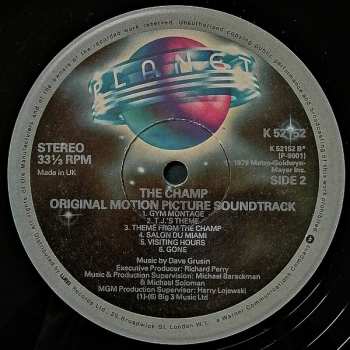 LP Dave Grusin: The Champ (Original Motion Picture Soundtrack)