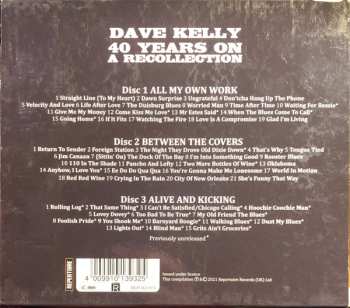 3CD Dave Kelly: 40 Years On: A Recollection