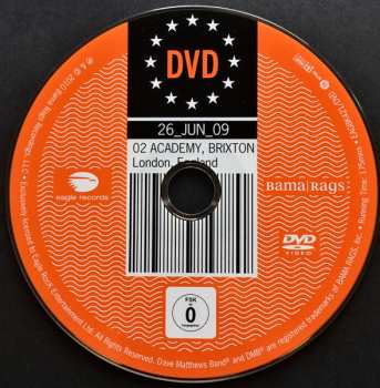 3CD/DVD/Dobozkészlet Dave Matthews Band: Europe 2009 LTD