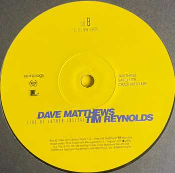 4LP/Dobozkészlet Dave Matthews: Live At Luther College