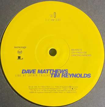 4LP/Dobozkészlet Dave Matthews: Live At Luther College