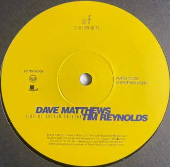 4LP/Dobozkészlet Dave Matthews: Live At Luther College