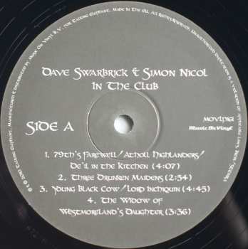2LP Dave Swarbrick: In The Club