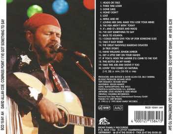 CD David Allan Coe: Compass Point / I've Got Something To Say