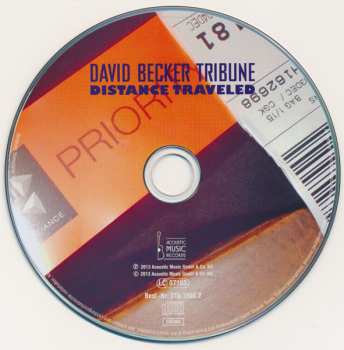 CD David Becker Tribune: Distance Traveled