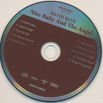 CD David Blue: Nice Baby And The Angel LTD