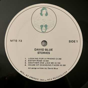 LP David Blue: Stories LTD