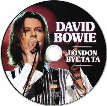 CD David Bowie: London Bye Ta Ta (The Astoria Broadcast 1999)