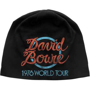 Merch David Bowie: Sapka World Tour Logo David Bowie Jd Print