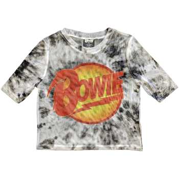 Merch David Bowie: Női Crop Top Diamond Dogs Logo David Bowie