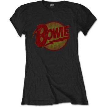 Merch David Bowie: Dámské Tričko Diamond Dogs Vintage  XS