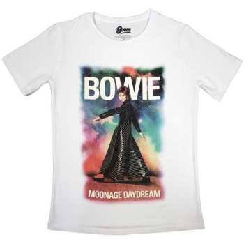 Merch David Bowie: Női Póló Moonage 11 Fade