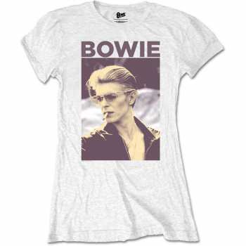 Merch David Bowie: Női Póló Smoking 