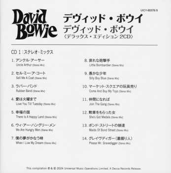 2CD David Bowie: David Bowie DLX
