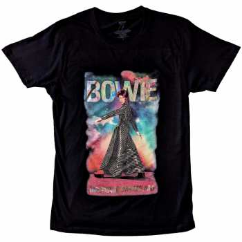 Merch David Bowie: Embellished Póló Moonage 11 Fade