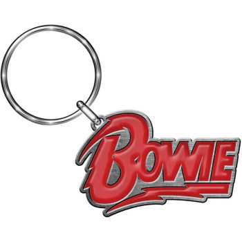 Merch David Bowie: Kulcstartó Logo David Bowie