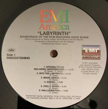 LP David Bowie: Labyrinth (From The Original Soundtrack Of The Jim Henson Film)
