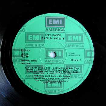 LP David Bowie: Let's Dance
