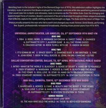 4CD/Dobozkészlet David Bowie: Live 74-79