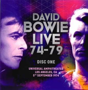 4CD/Dobozkészlet David Bowie: Live 74-79