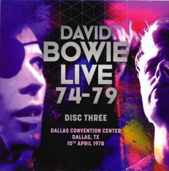 4CD/Dobozkészlet David Bowie: Live 74-79