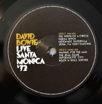 2LP David Bowie: Live Santa Monica '72