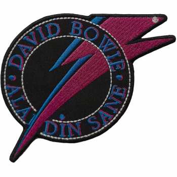 Merch David Bowie: Felvarró Aladdin Sane