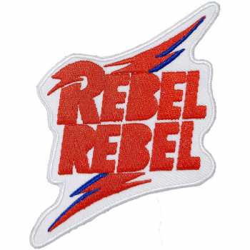 Merch David Bowie: Felvarró Rebel Rebel