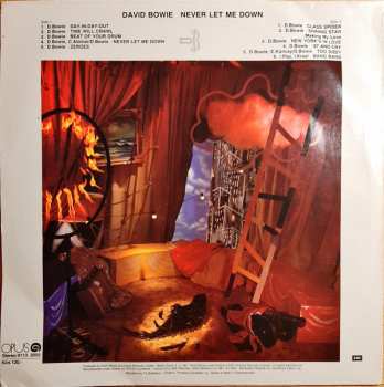 LP David Bowie: Never Let Me Down