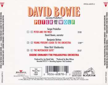 CD Sergei Prokofiev: David Bowie Narrates Prokofiev's Peter and the Wolf