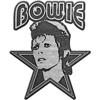 Merch David Bowie: Kitűző Aladdin Sane