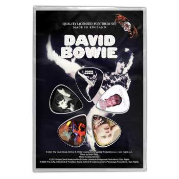 Merch David Bowie: Gitár pengető készlet The Man Who Sold The World