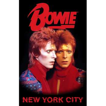Merch David Bowie: Textil poszter New York City