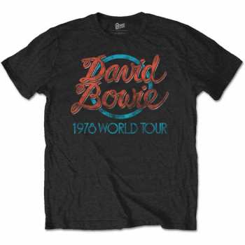 Merch David Bowie: Póló 1978 World Tour 
