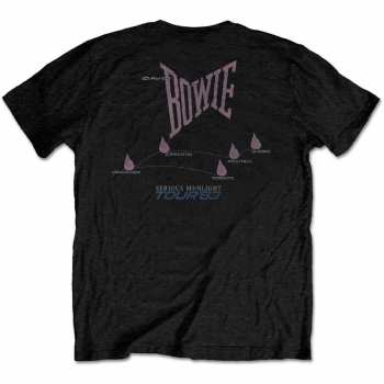 Merch David Bowie: Tričko 83' Tour  S
