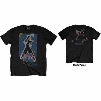 Merch David Bowie: Tričko 83' Tour  S