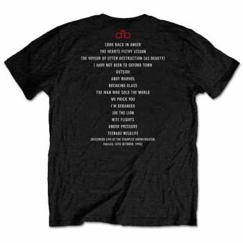 Merch David Bowie: Tričko Dallas '95  S