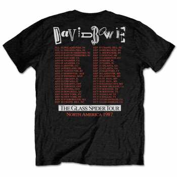 Merch David Bowie: Tričko Glass Spider Tour  S