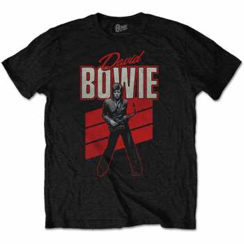 Merch David Bowie: Póló Red Sax 