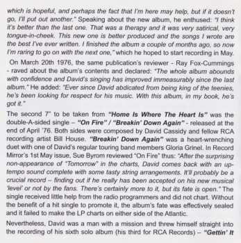 CD David Cassidy: Home Is Where The Heart Is... / Gettin' It In The Street