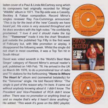 CD David Cassidy: Home Is Where The Heart Is... / Gettin' It In The Street