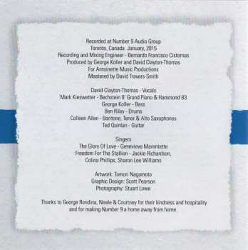 CD David Clayton-Thomas: Combo