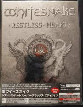 4CD/DVD/Dobozkészlet Whitesnake: Restless Heart DLX | LTD
