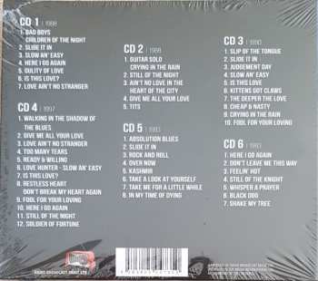 6CD/Dobozkészlet David Coverdale: The Radio Broadcast Archives Box