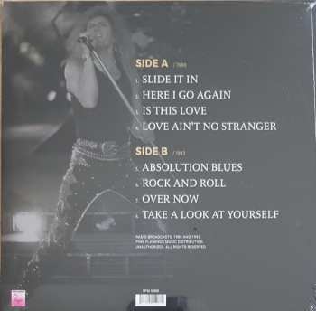 LP Whitesnake: Here I Go Again (Live 1988 & 1993)